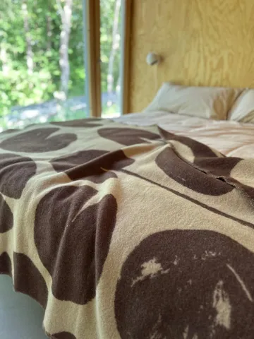 Water lilies throw 130x220 cm - Brown - Fine Little Day