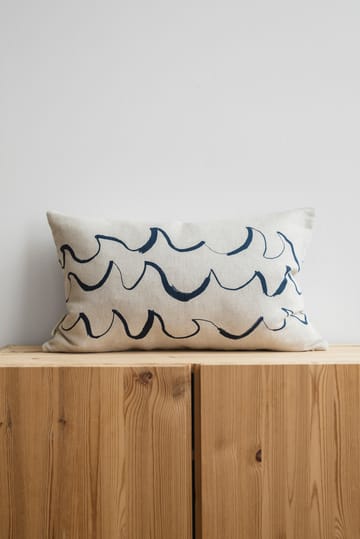 Wave pillowcase 38x58 cm - Blue - Fine Little Day