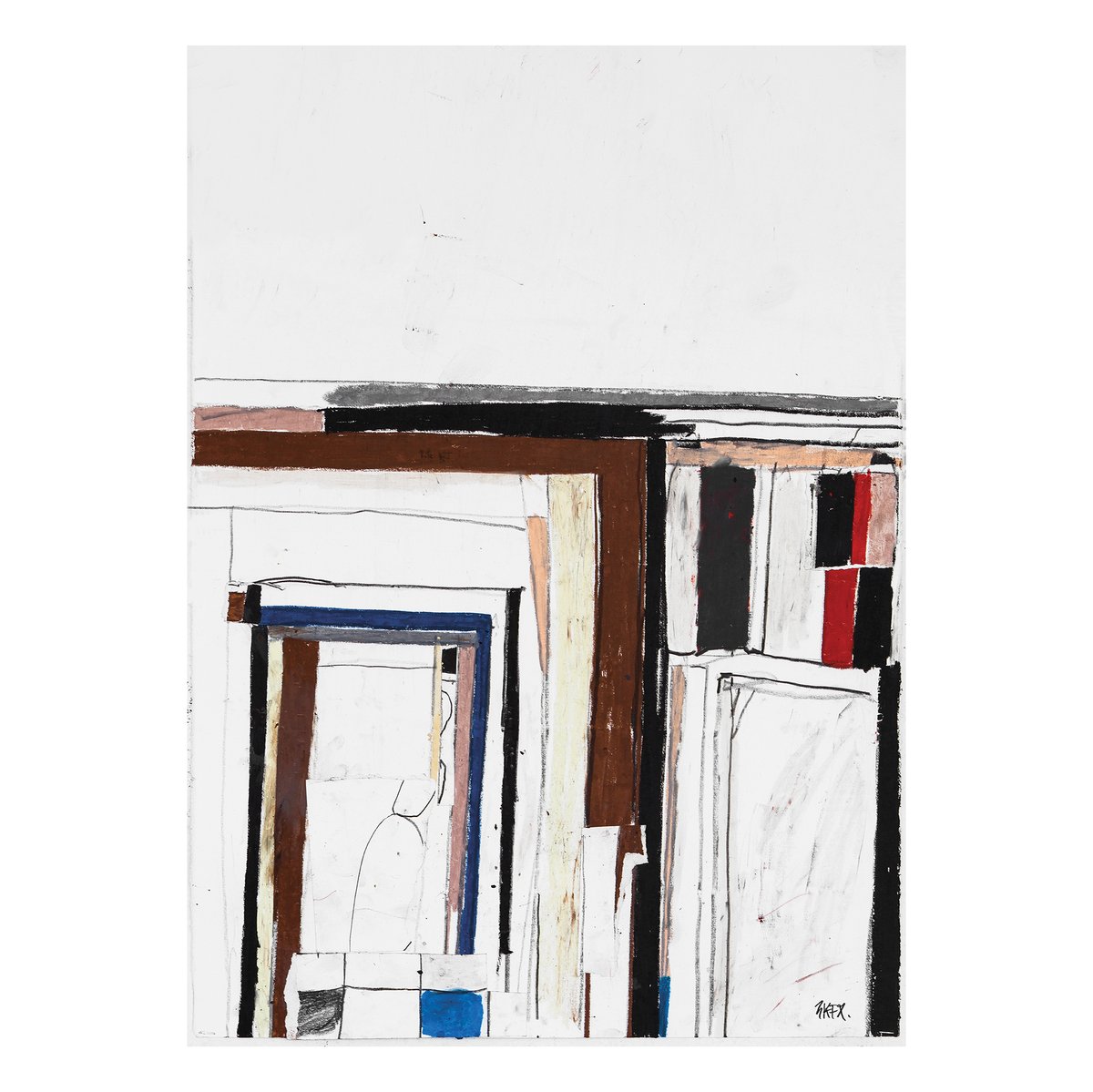 Fine Little Day We only got out at night poster 50x70 cm multi