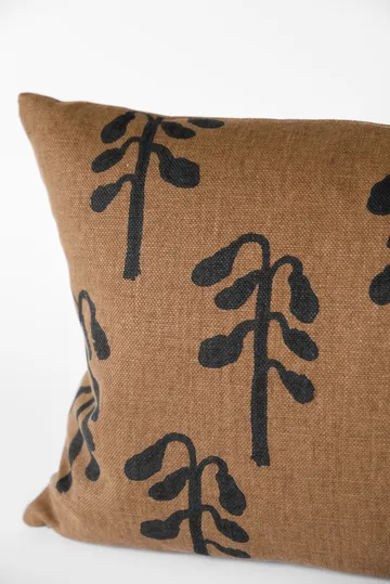 Weeping birch cushion cover - Brown, 38x58 cm - Fine Little Day