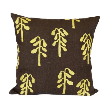 Weeping birch cushion cover - Brown-yellow, 48x48 cm - Fine Little Day