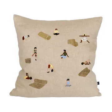 Yoga cushion cover - Natural, 45x45 cm - Fine Little Day