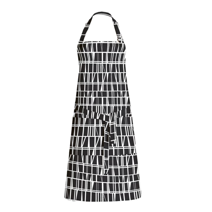 Coronna apron, Black - White Finlayson