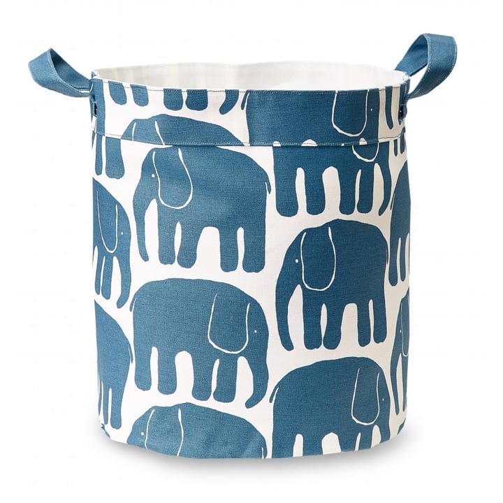 Elefantti basket blue - 30x30 cm - Finlayson