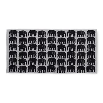 Elefantti bath towel - Black - Grey - Finlayson