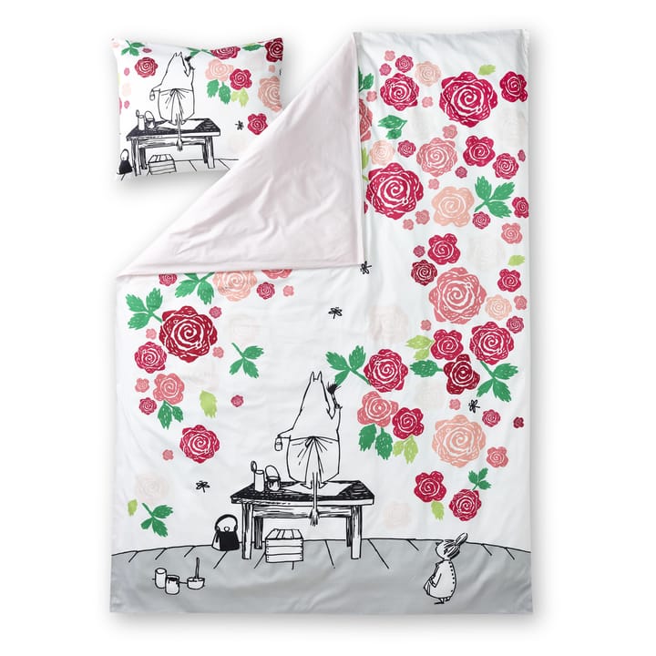 Moomin Mama's rose garden bed set - 150x210 cm - Finlayson