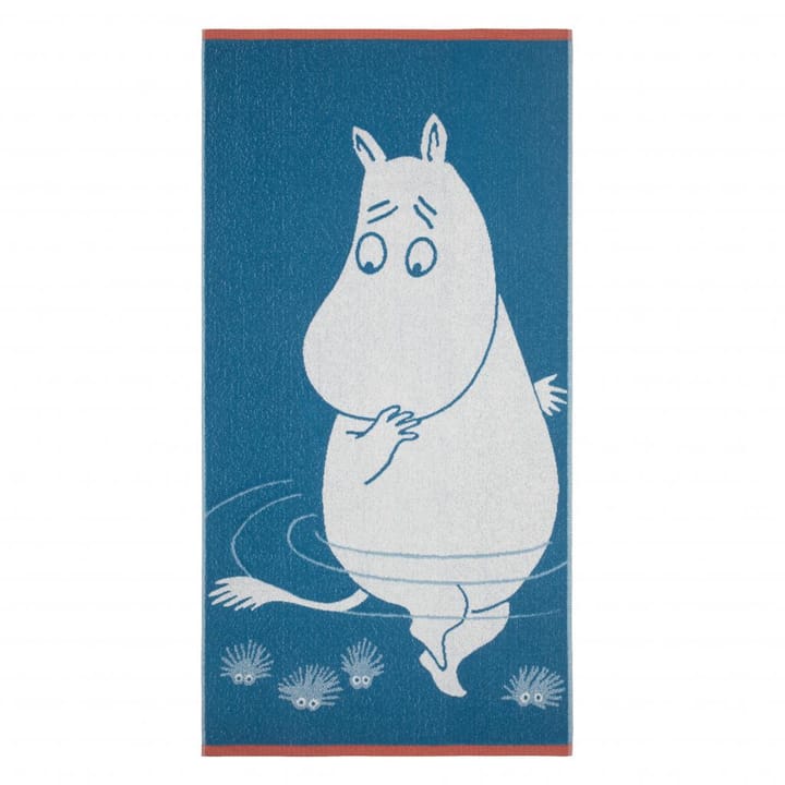 Moomin troll bath towel 70x140 cm - dark turquoise - Finlayson