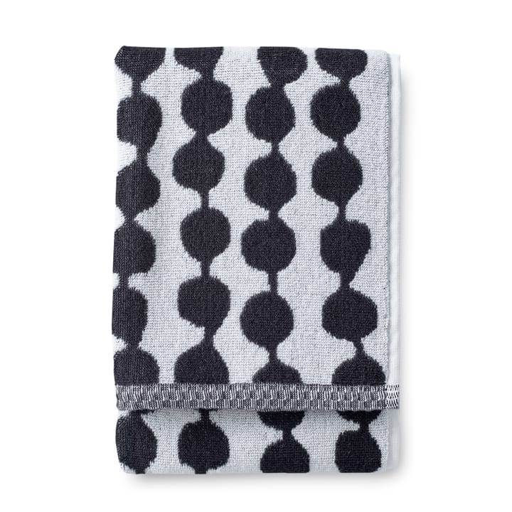 Pampula towel - Black - White - Finlayson