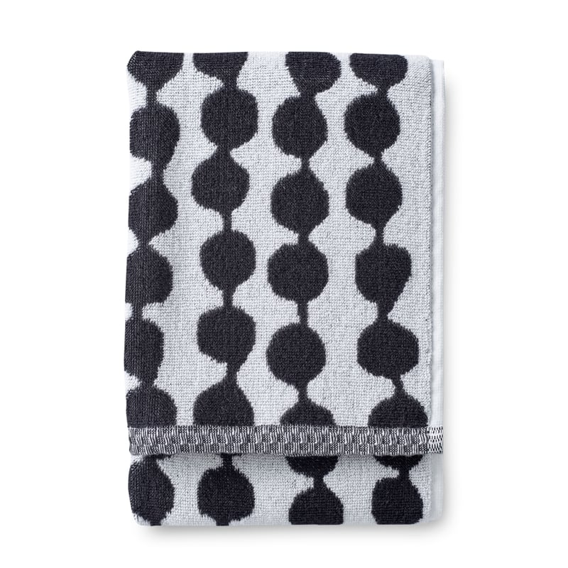 Finlayson Pampula towel Black - White