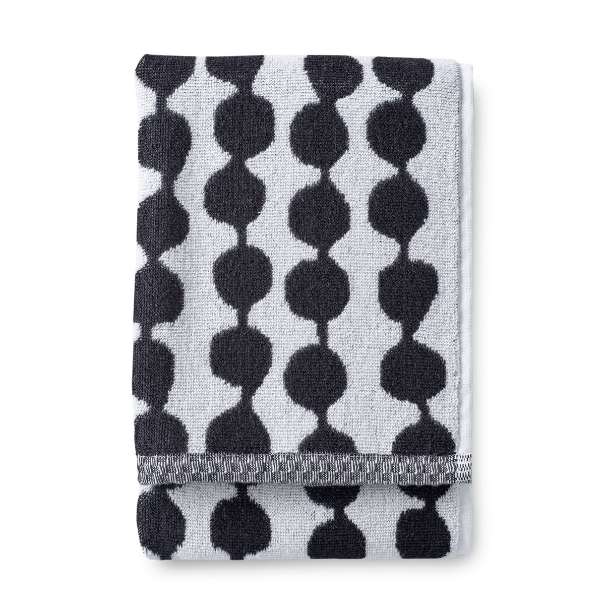 Finlayson Pampula towel Black - White