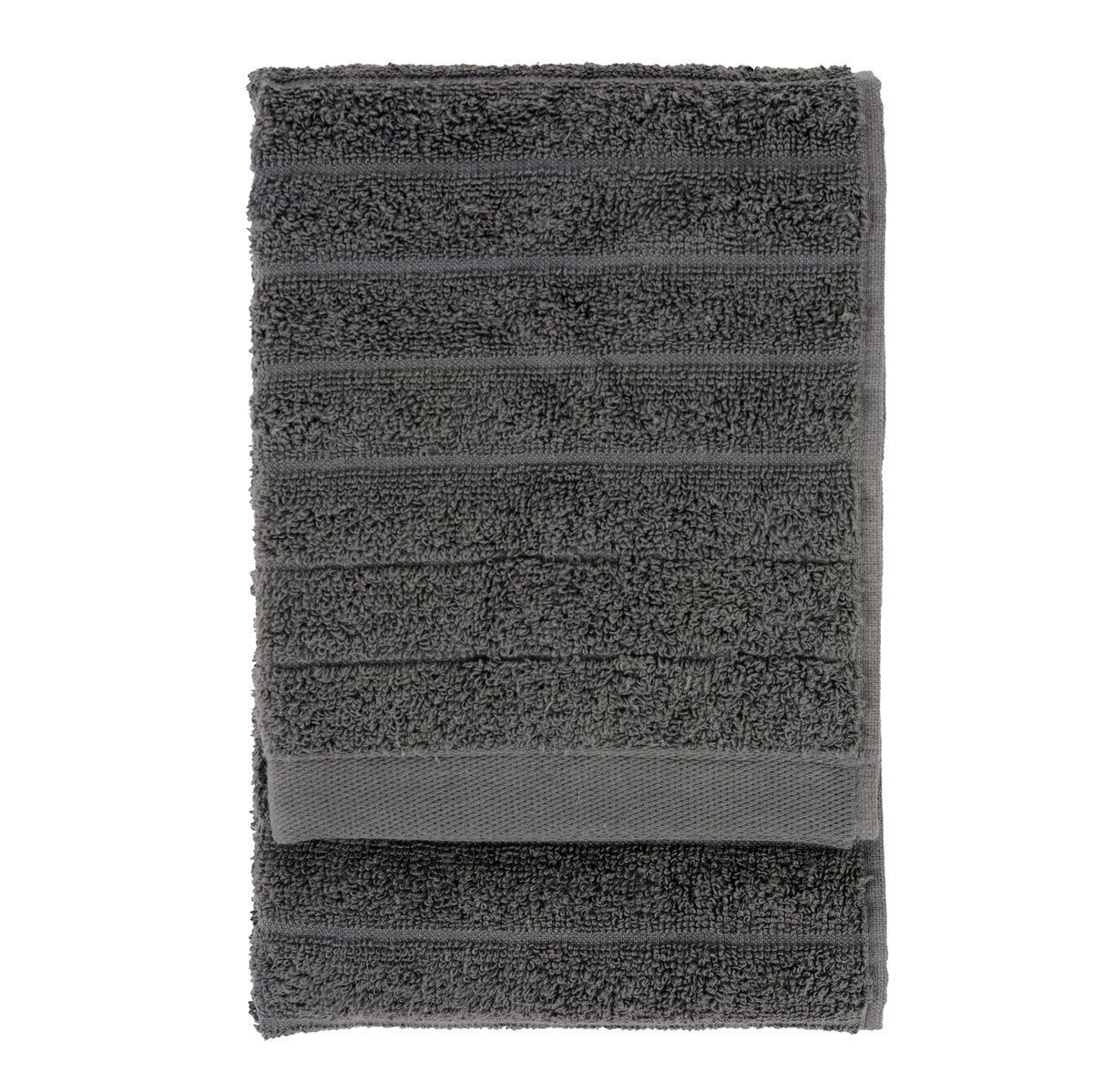 Finlayson Reilu hand towel 50x70 cm grey | Scandinavian Design | Hand towels | Grey