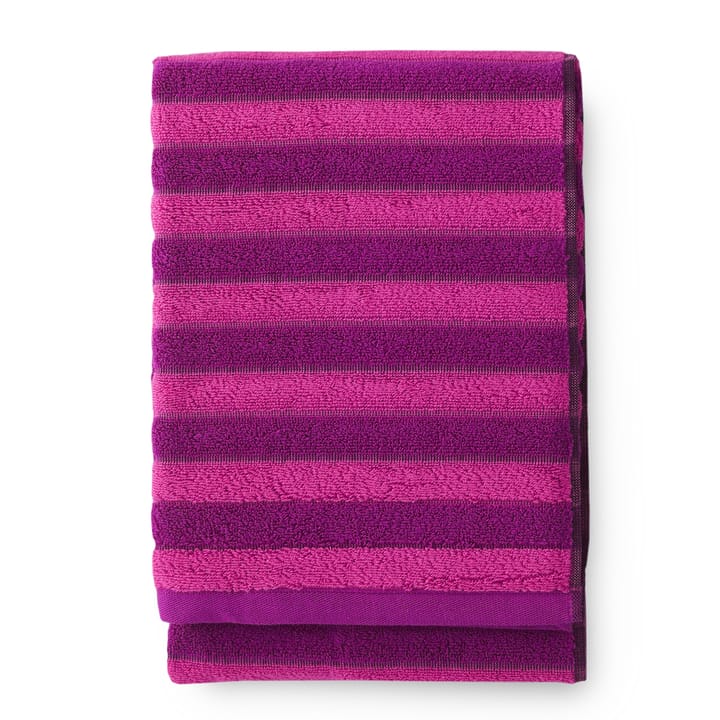 Reiluraita towel 70x150 cm - rose-fuchsia - Finlayson