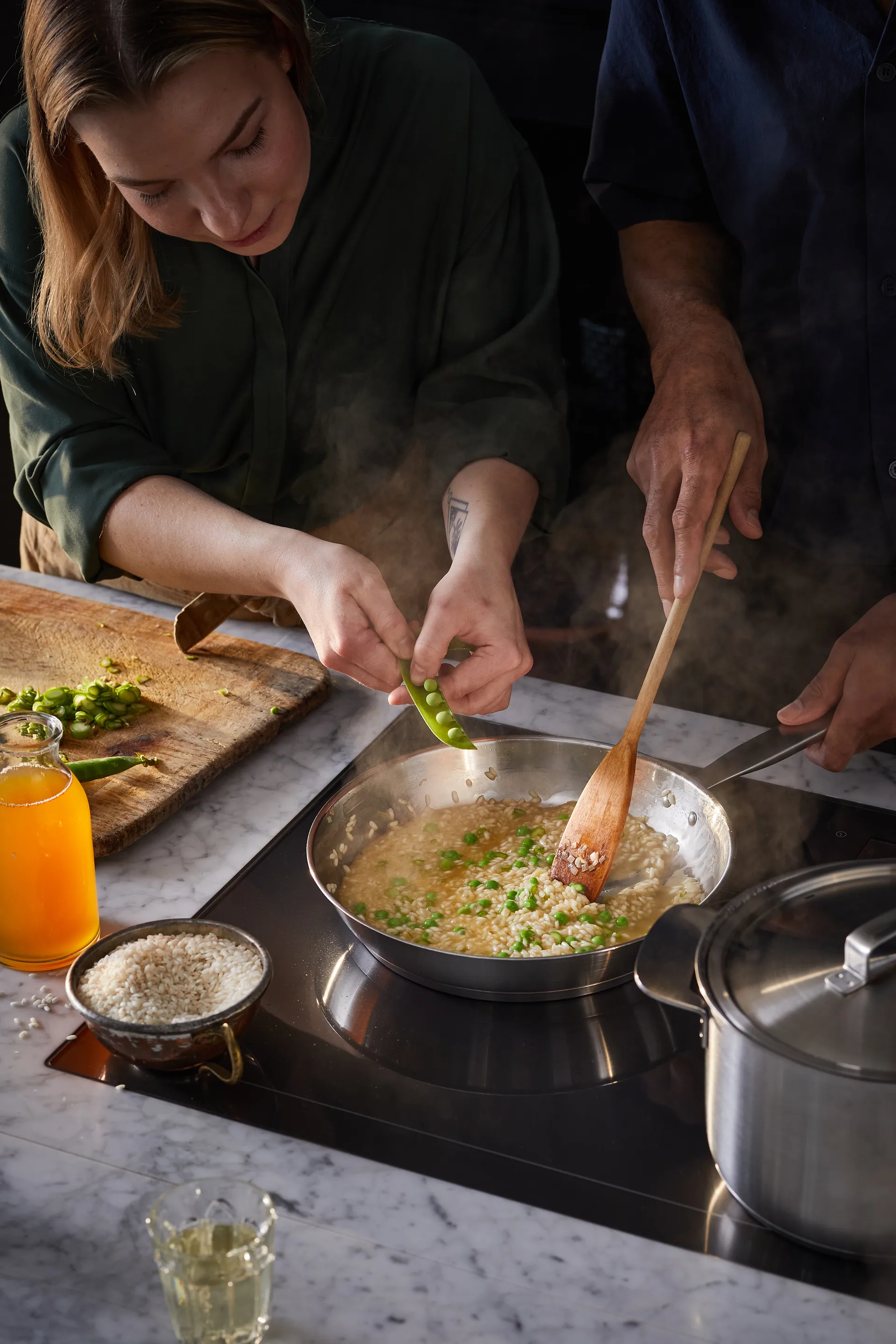 All Steel Pure frying pan set, 2 pieces Fiskars