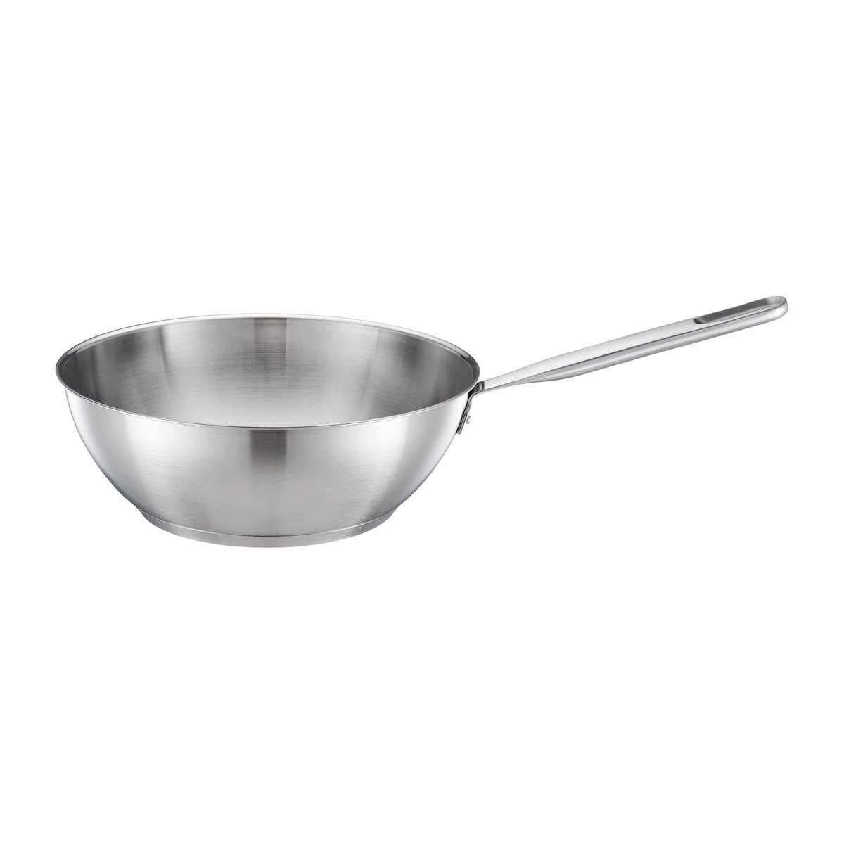 Fiskars All Steel Pure wok 28 cm | Scandinavian Design | Woks | Silver-coloured