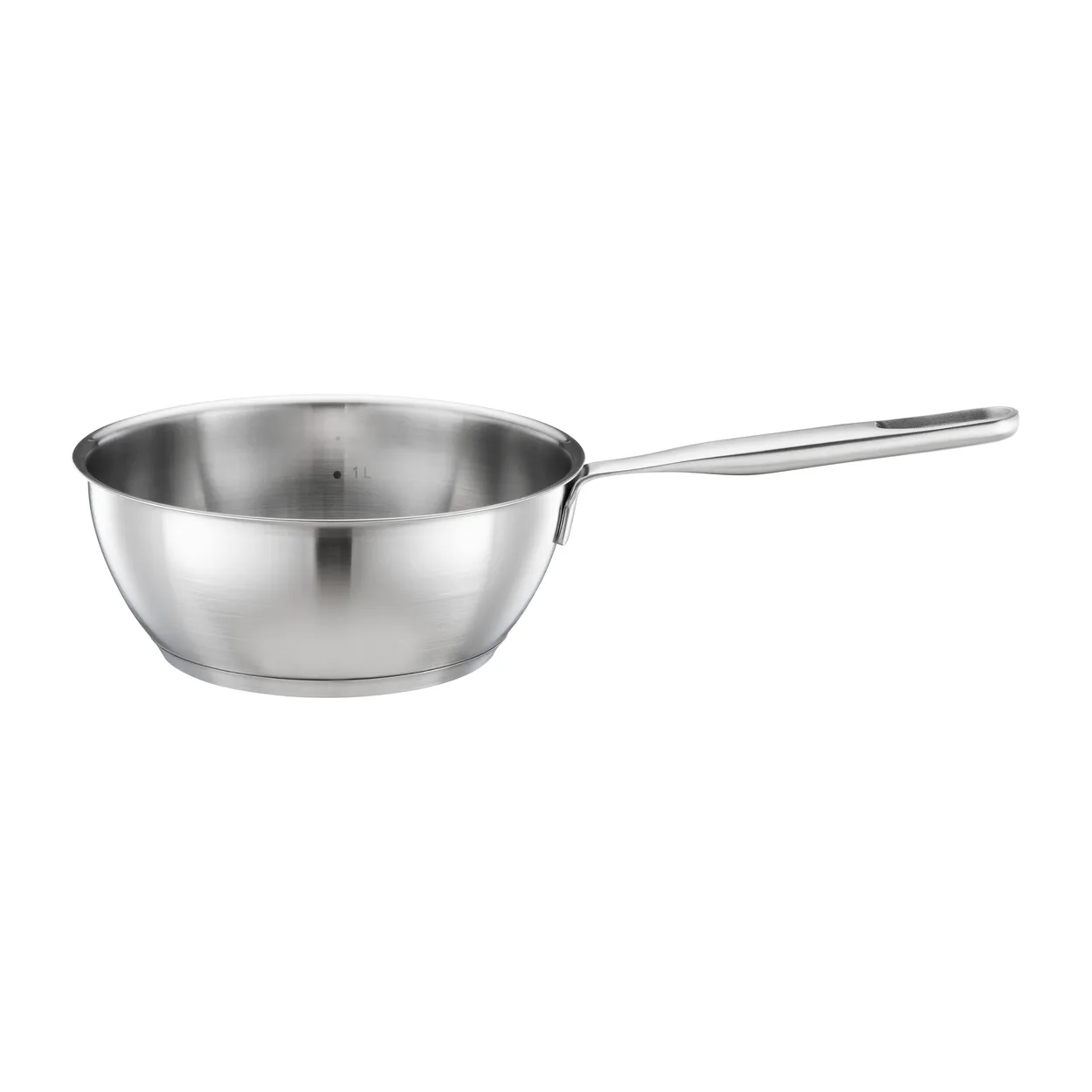 Fiskars All Steel sauté pan 2l | Scandinavian Design | Saucier & sauté pans | Silver-coloured