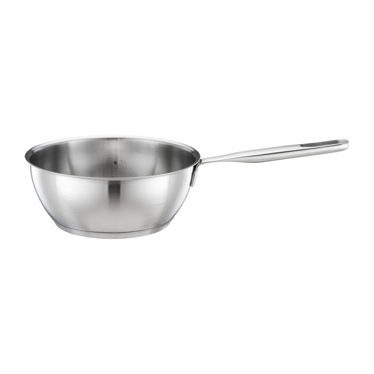 Fiskars All Steel sauté pan 2l | Scandinavian Design | Saucier & sauté pans | Silver-coloured