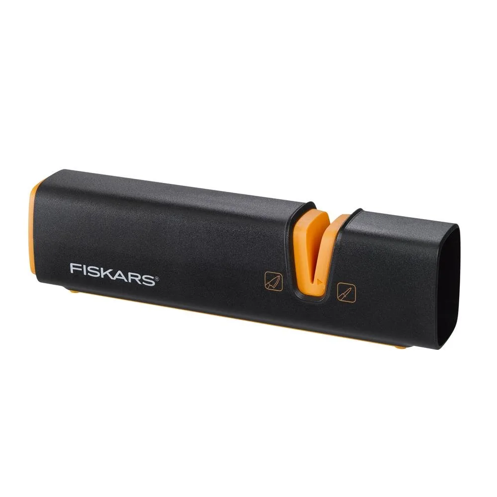 Fiskars Edge Roll-Sharp knife sharpener black | Scandinavian Design | Knife sharpeners, stones & honing knives | Black