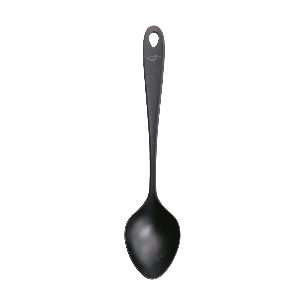 Fiskars Essential kitchen spoon 30 cm | Scandinavian Design | Spoons, scoops & ladles | Black