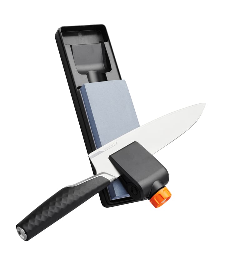 Fiskars knife sharpening set - Black-orange - Fiskars