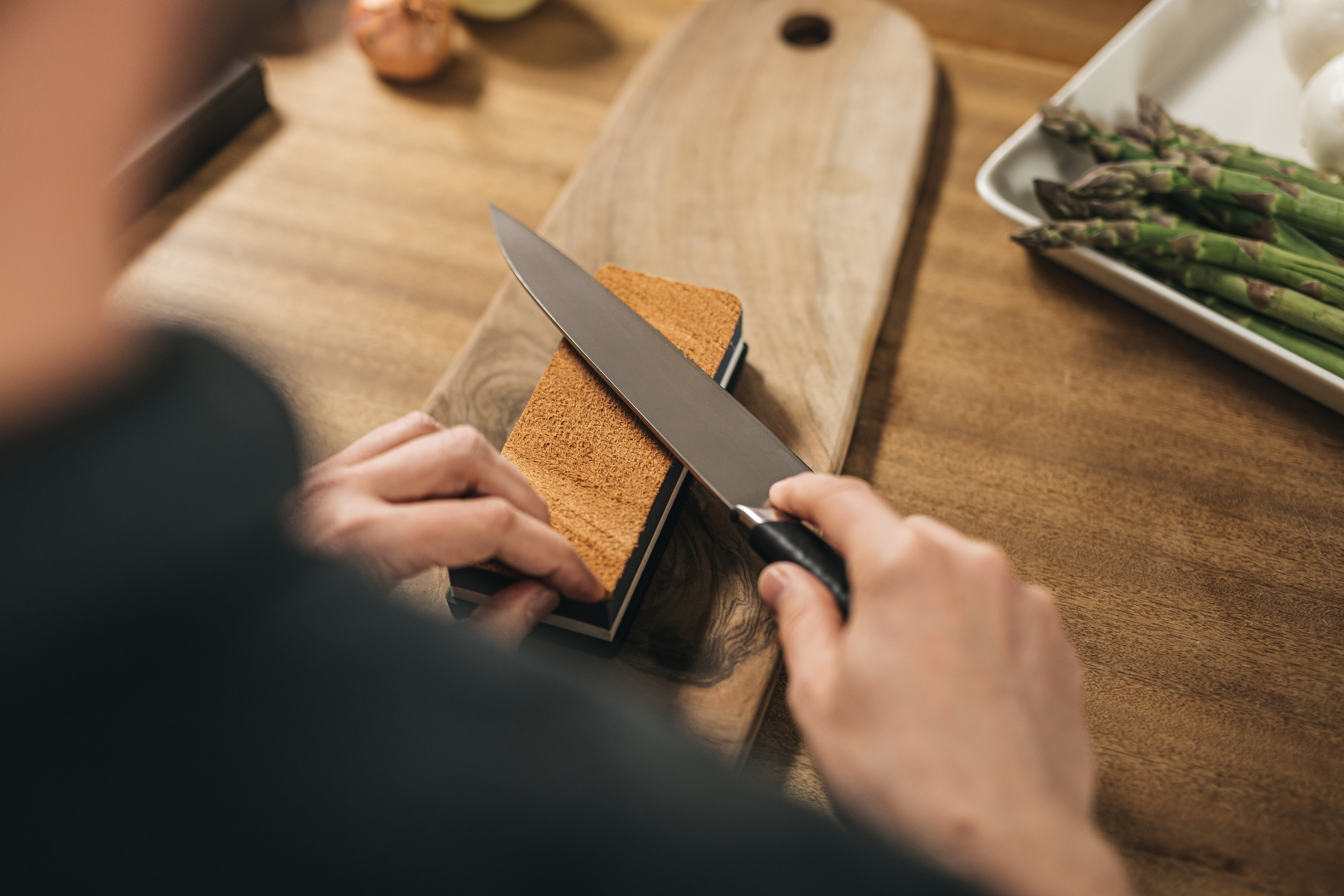 Fiskars utility knife with whetstone