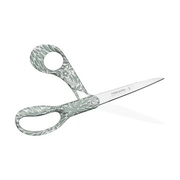 Fiskars x Rörstrand universal scissors - Ostindia Floris green, 21 cm - Fiskars