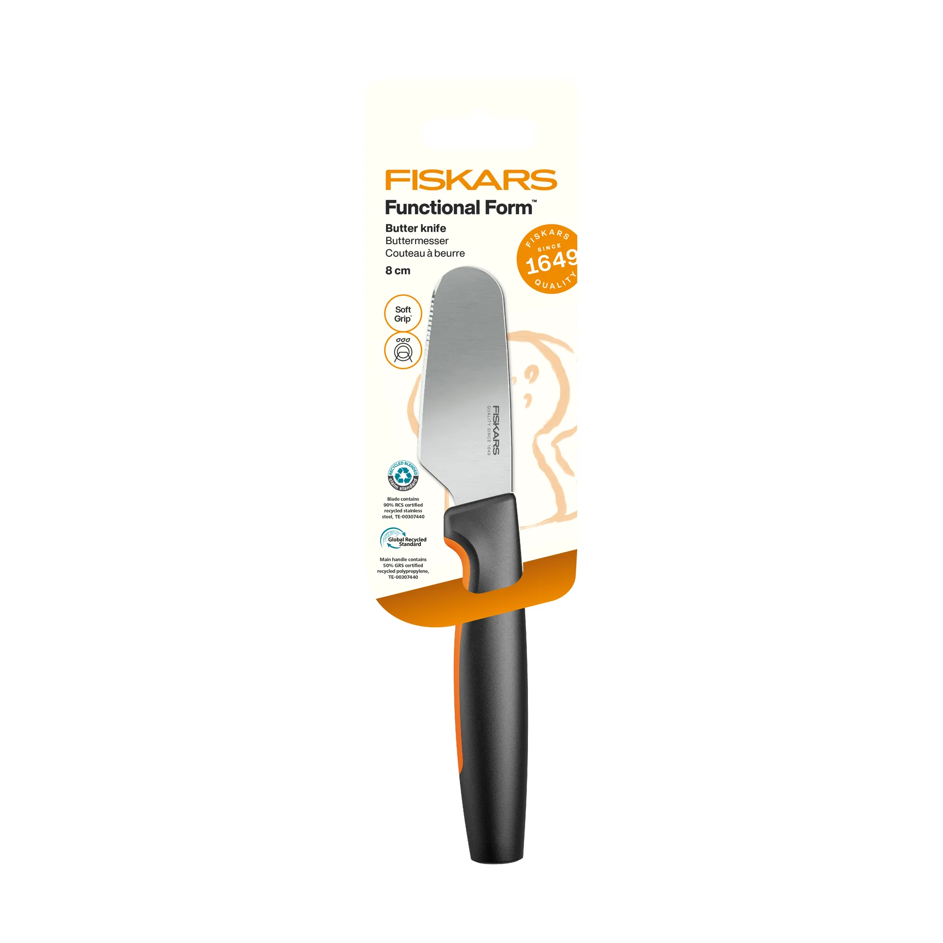 Functional Form butter knife, Stainless steel Fiskars