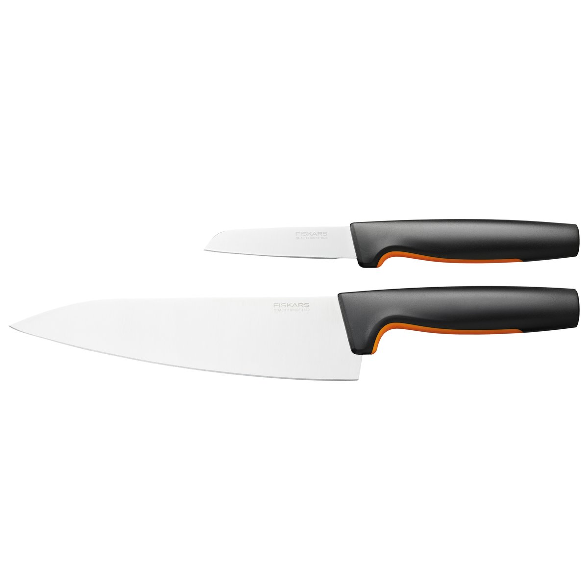 Fiskars Functional Form knife set 2 pieces | Scandinavian Design | Knife sets | Black