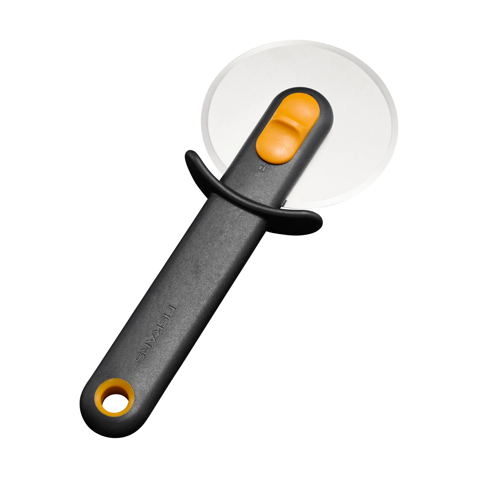 Functional Form pizza cutter, Black, with blade guard Fiskars