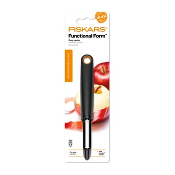 Functional Form potato peeler moveable single - Black - Fiskars