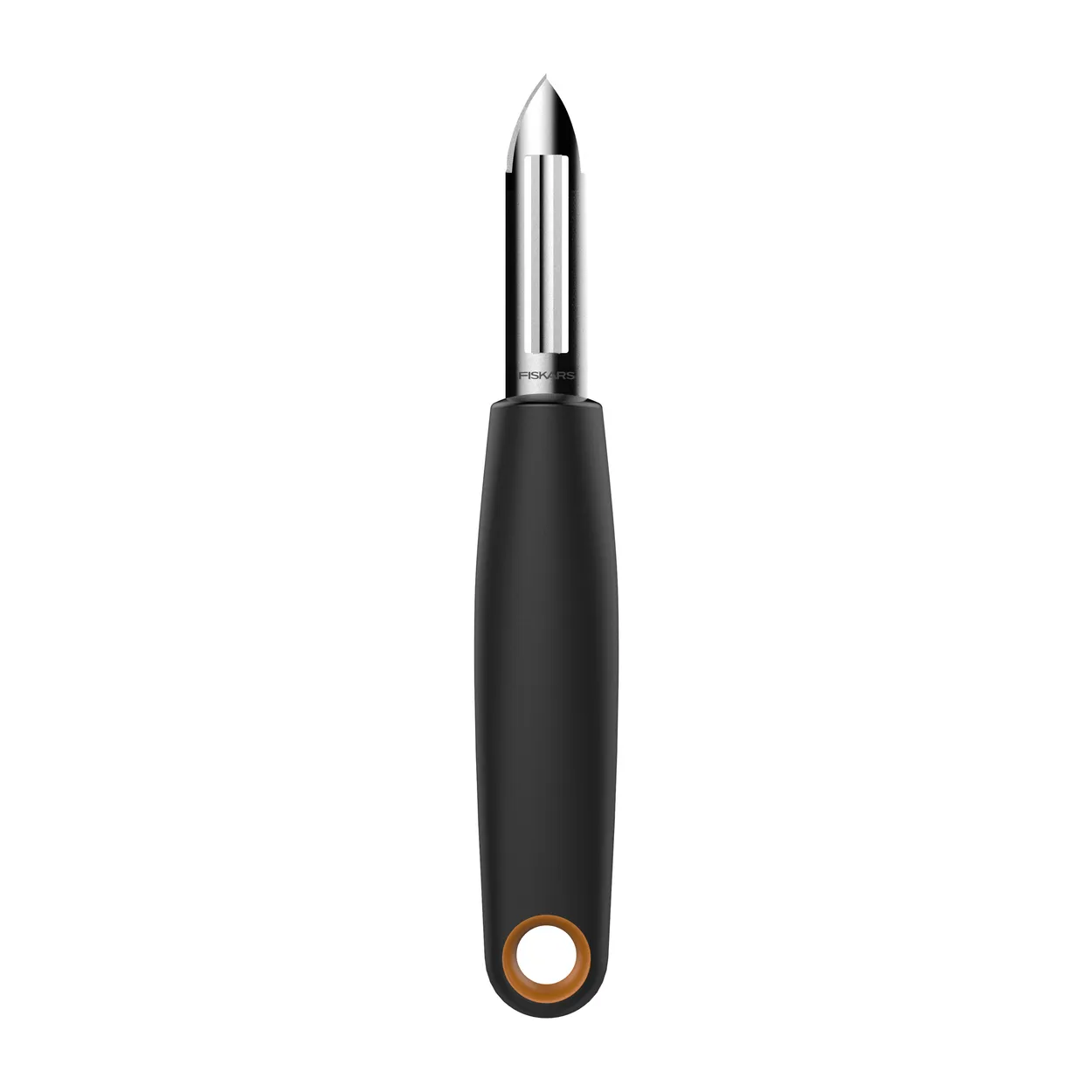 Fiskars Functional Form potato peeler stuck single Black