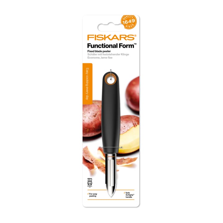 Functional Form potato peeler stuck single - Black - Fiskars