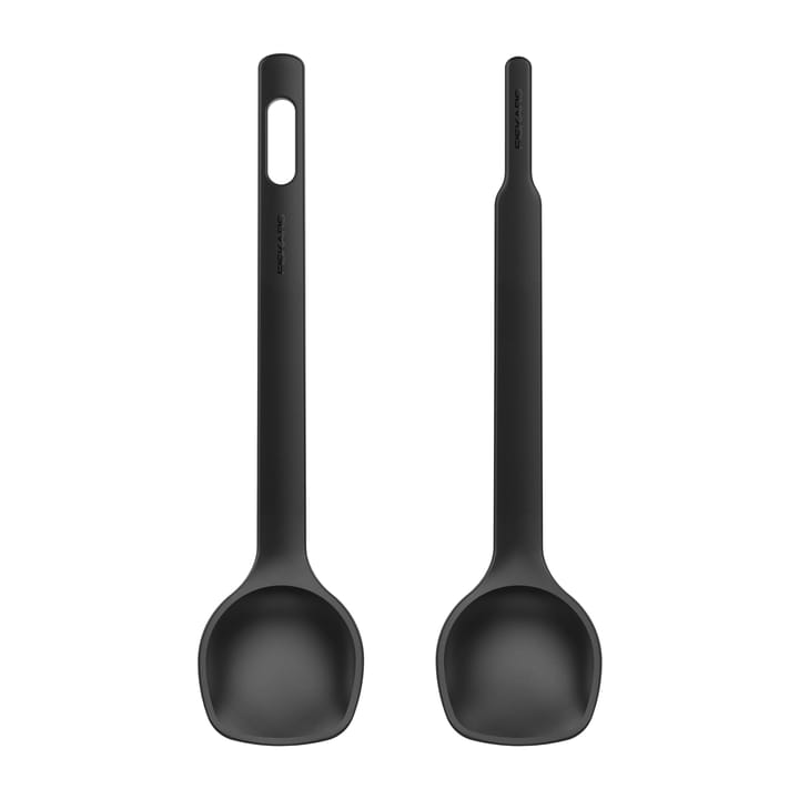 Functional Form salad cutlery 2-pack - Black - Fiskars