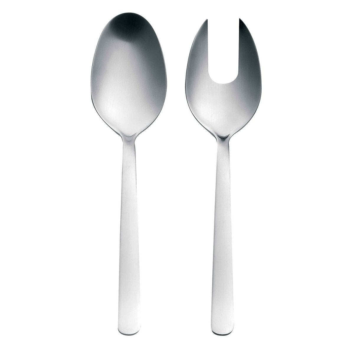 Fiskars Functional Form salad cutlery matte stainless steel
