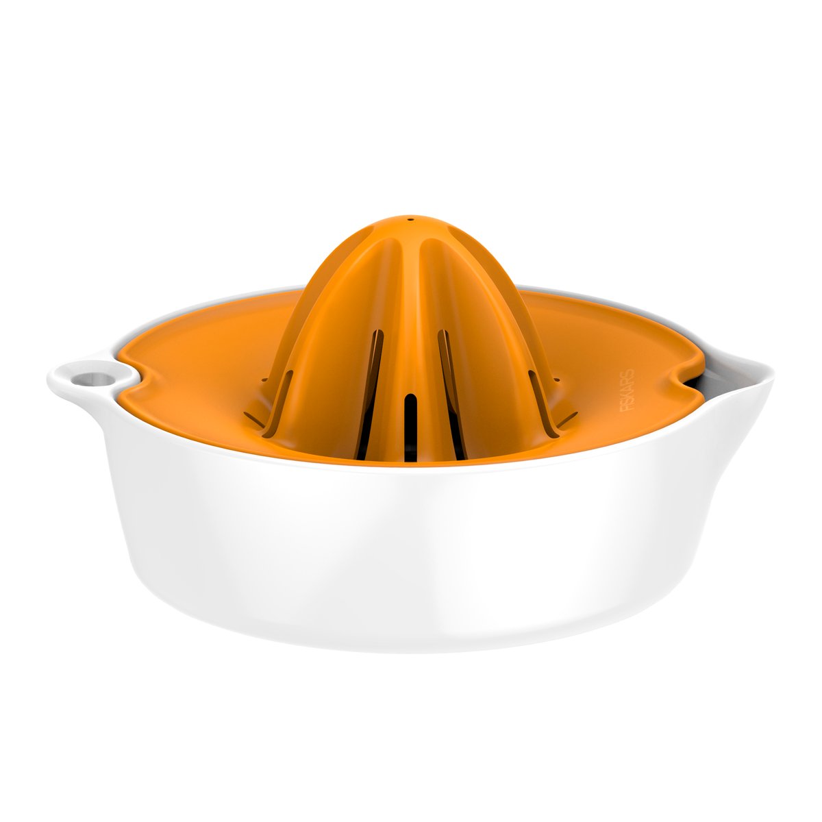 Fiskars Functional Form squeezer orange-white | Scandinavian Design | Citrus presses | Orange