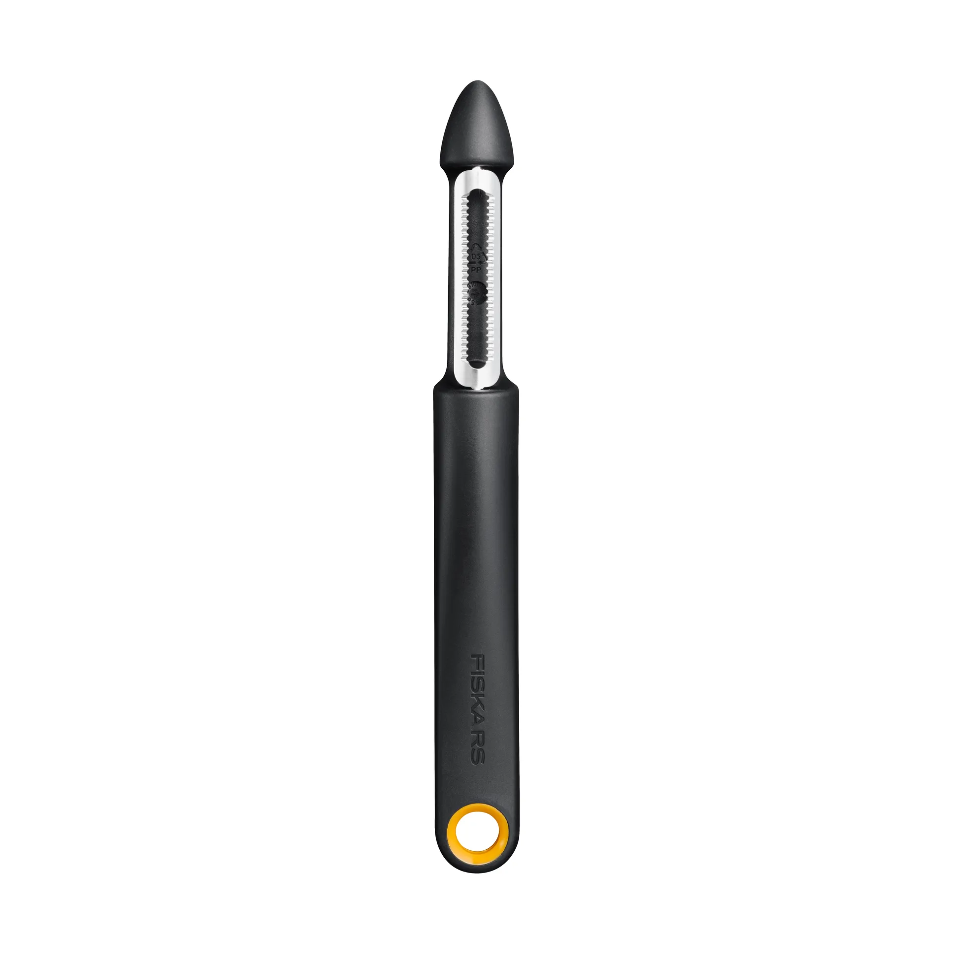Functional Form vegetable peeler, Black fruit peeler, pivoting blade Fiskars