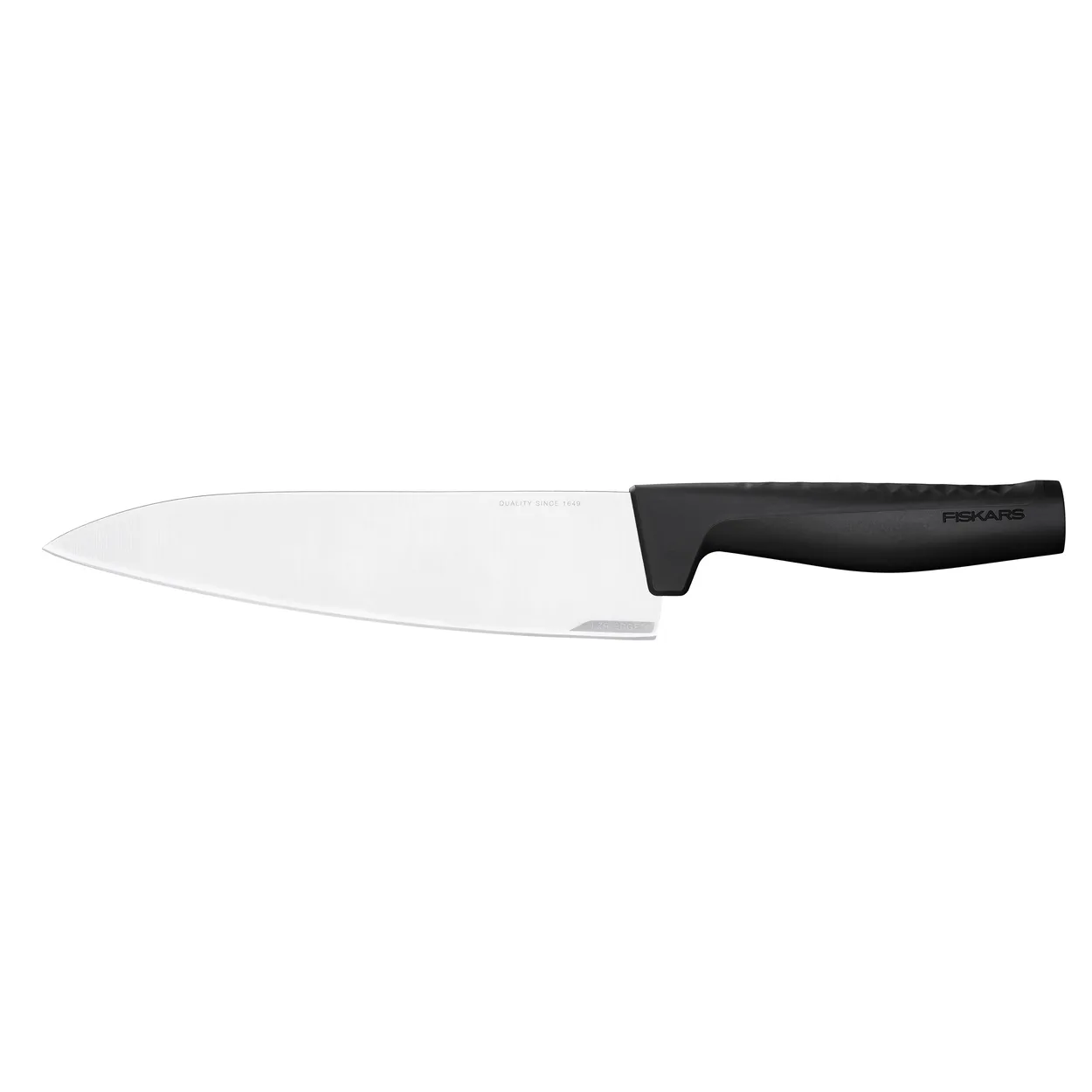 Fiskars Hard Edge knife 20 cm stainless steel | Scandinavian Design | Chef knives | Black
