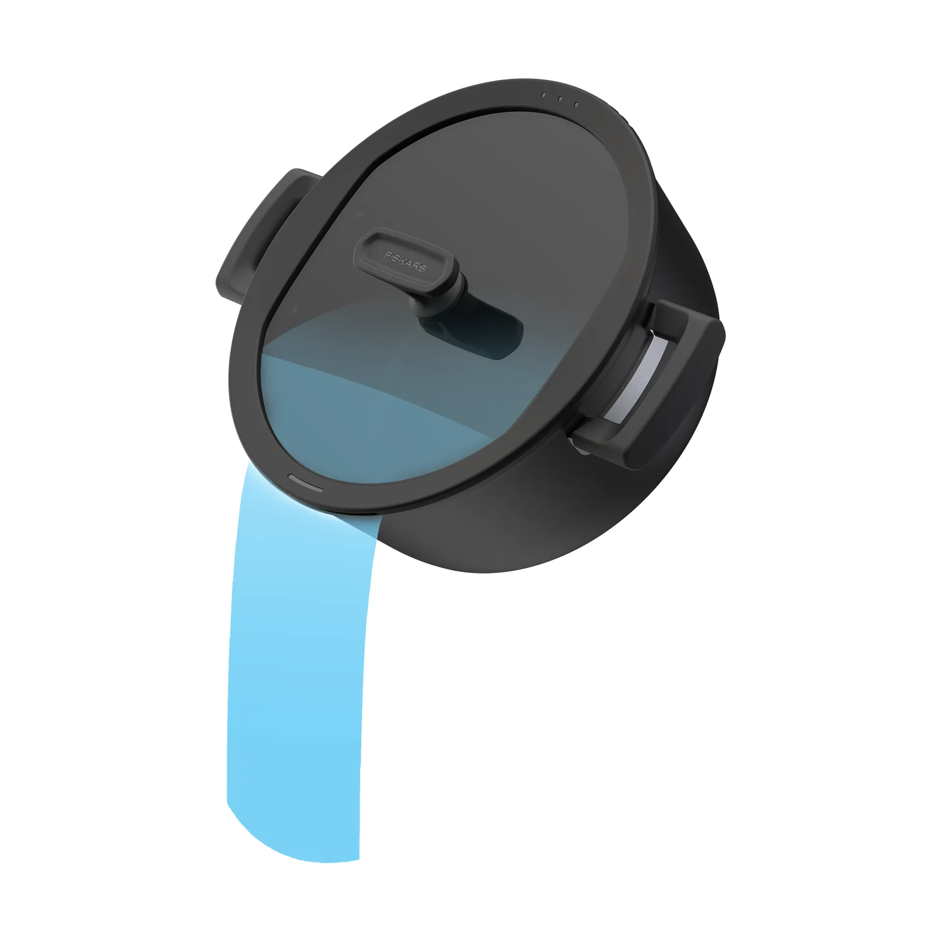 Hard Face pot with lid Ceratec Superior, 5 L Fiskars