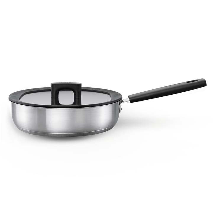 Hard Face Steel sauce pan with lid - 26 cm - Fiskars