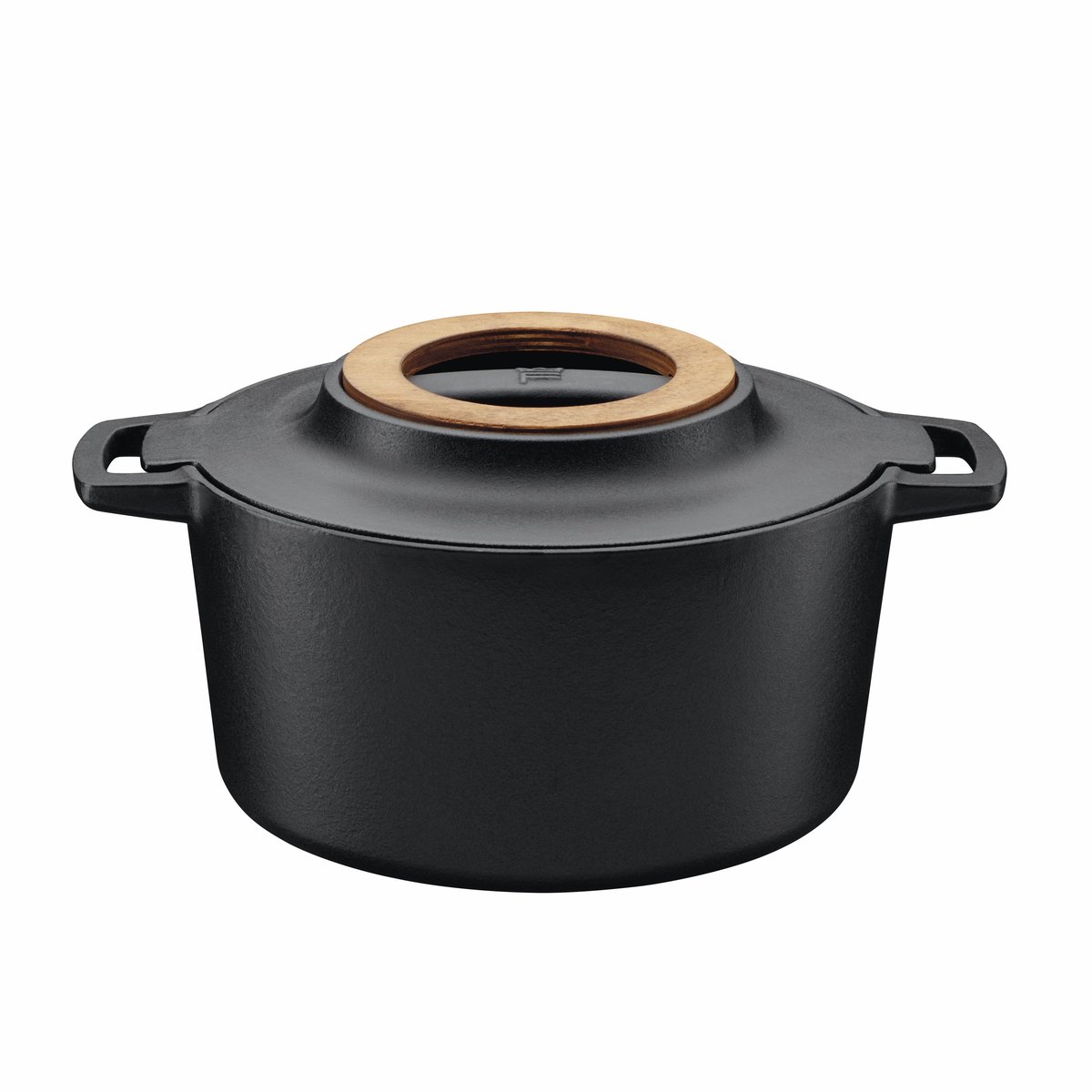 Fiskars Norden casserole dish 4 l | Scandinavian Design | Cooking pots & Casserole dishes | Black