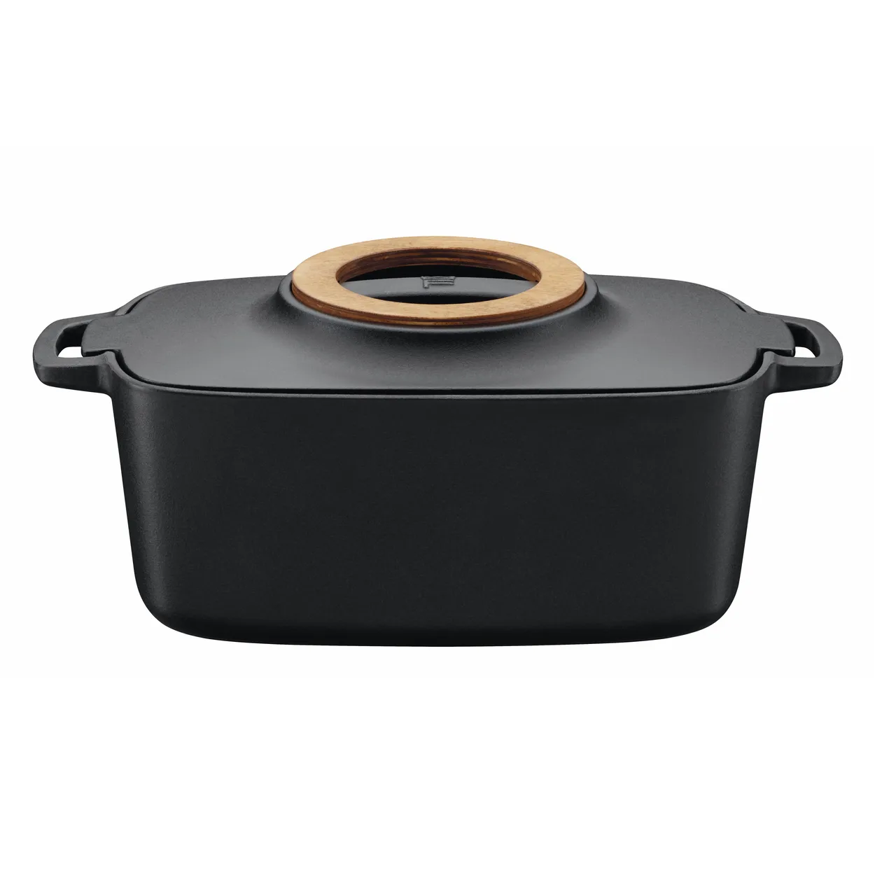 Fiskars Norden casserole dish oval 5 l | Scandinavian Design | Cooking pots & Casserole dishes | Black