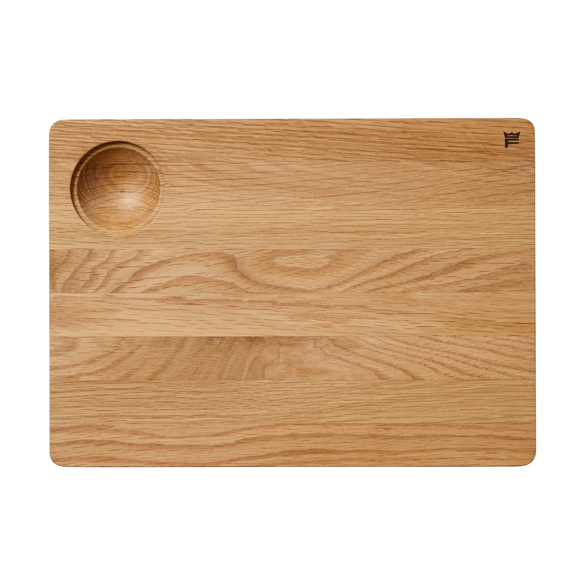 Fiskars Norden cutting board oak Large | Scandinavian Design | Chopping boards | Brown