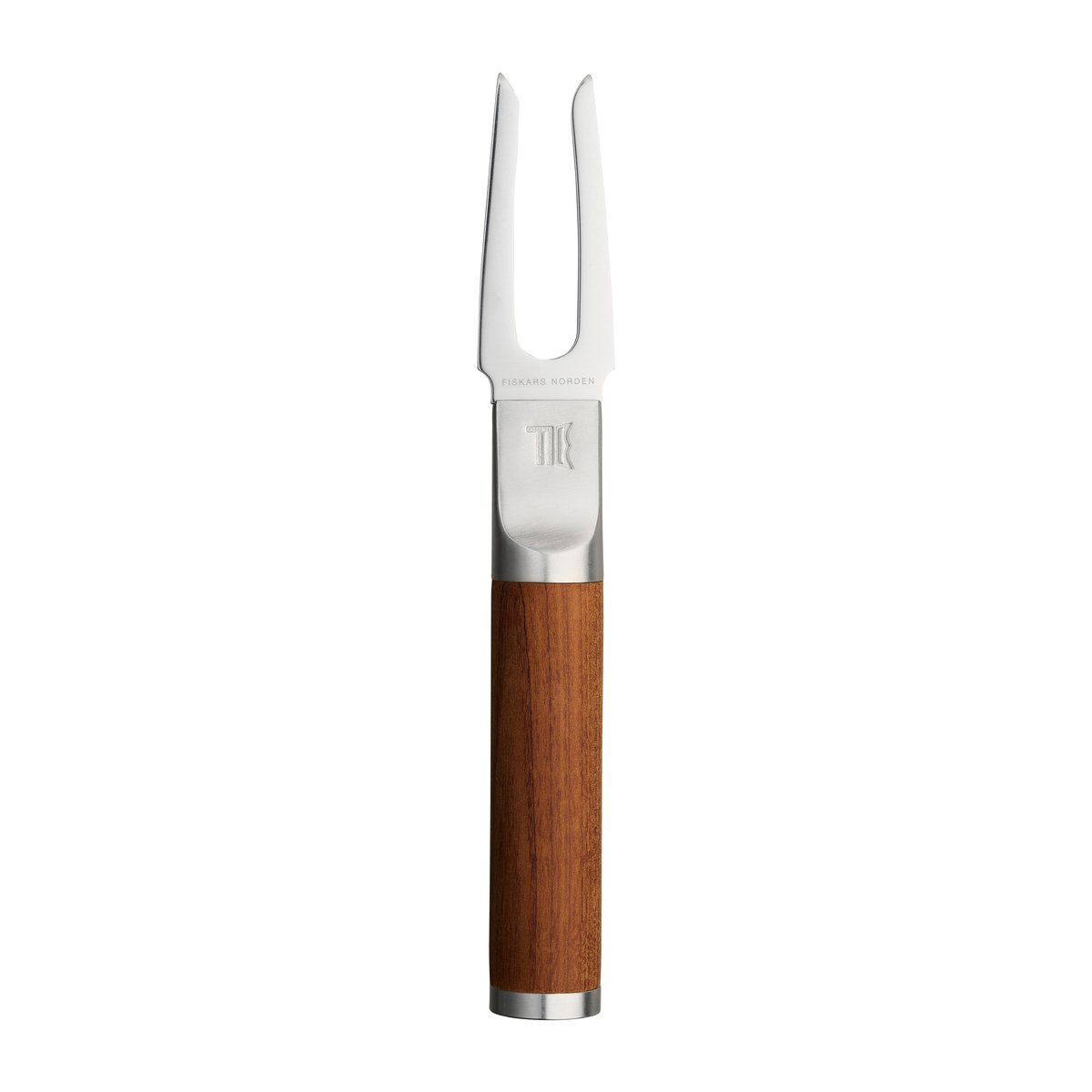 Fiskars Norden fish fork Stainless steel-birch | Scandinavian Design | Other knives | Silver-coloured