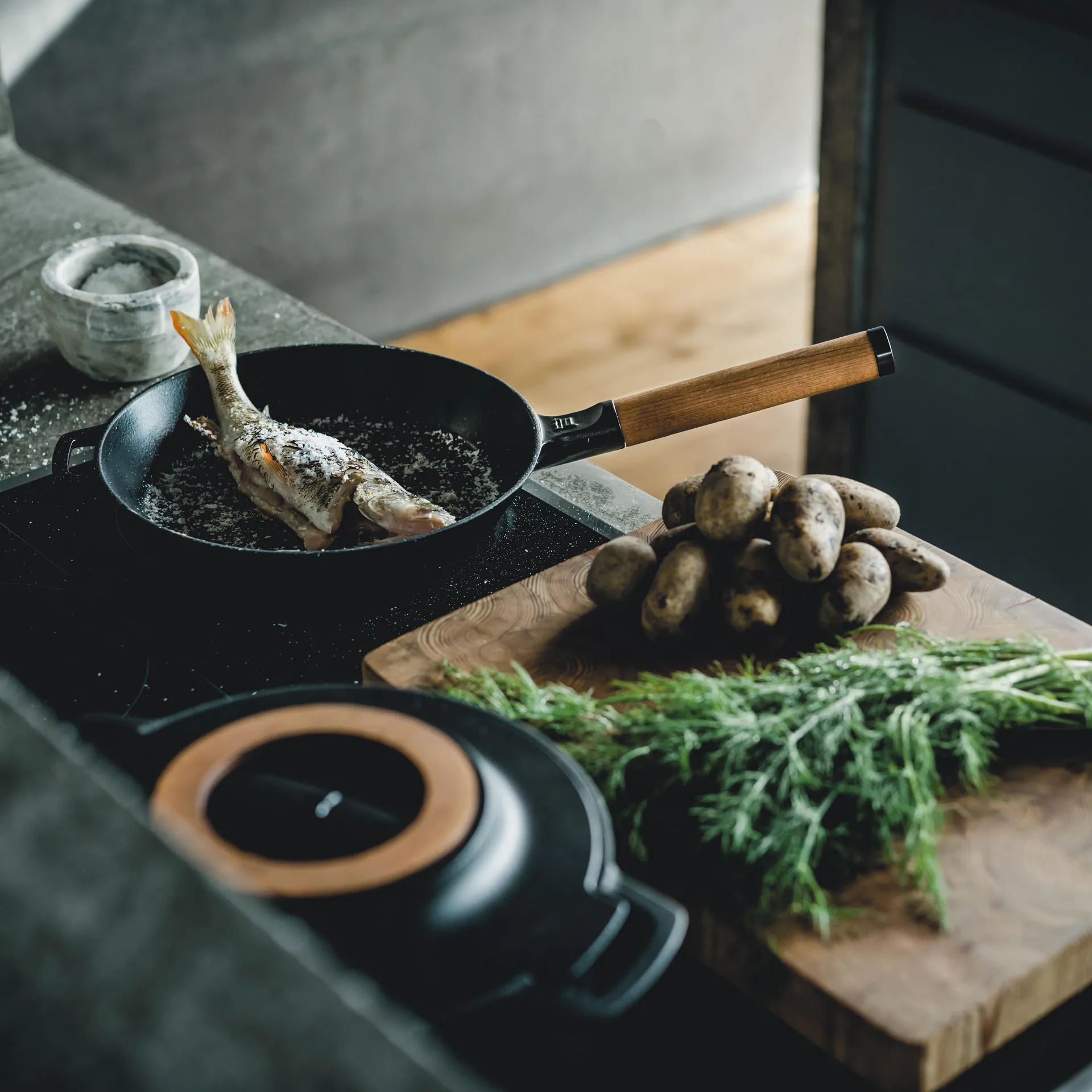 Norden frying pan cast iron, 26 cm Fiskars