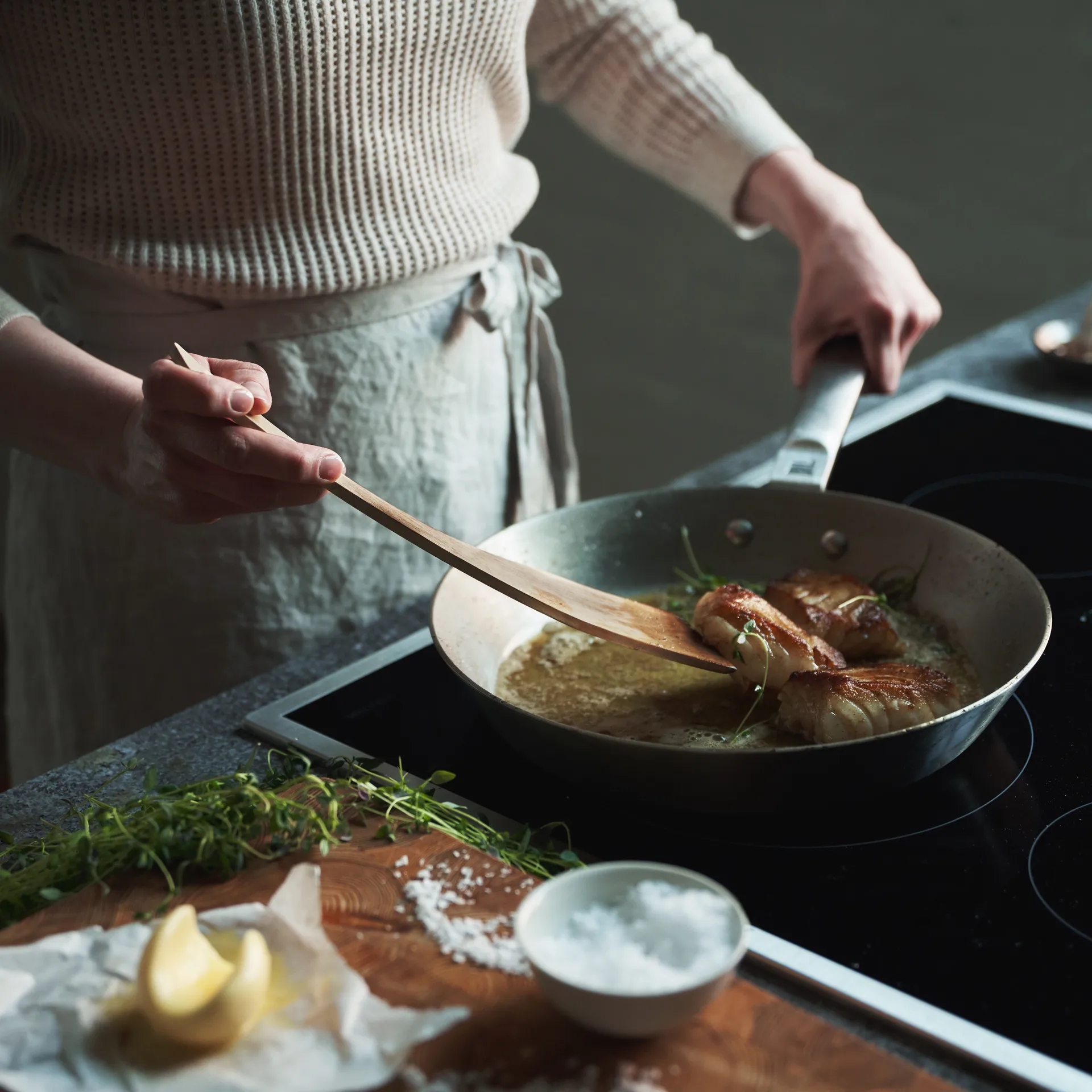 Norden frying pan stainless steel, 28 cm Fiskars