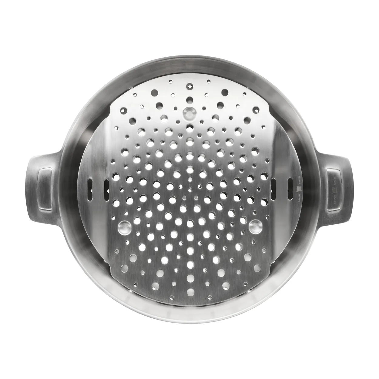 Fiskars Norden Grill Chef 3-i-1 grill box o30 cm | Scandinavian Design | Grill & griddle pans | Silver-coloured