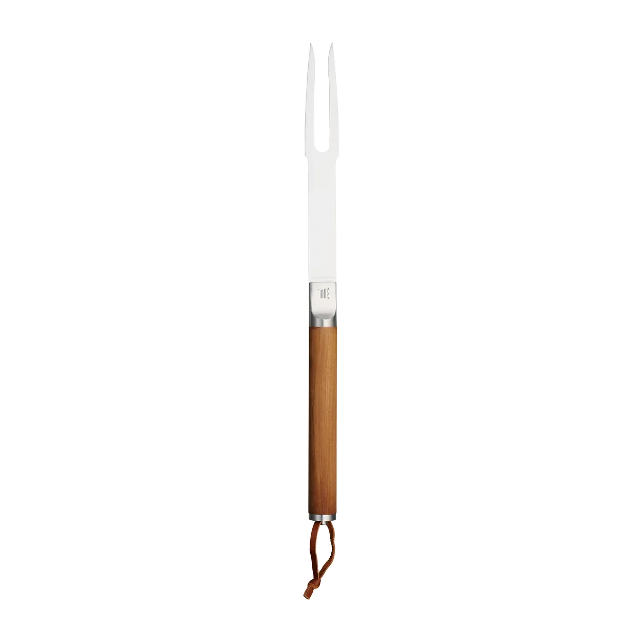 Fiskars Norden grill fork Stainless steel-birch | Scandinavian Design | Other knives | Silver-coloured