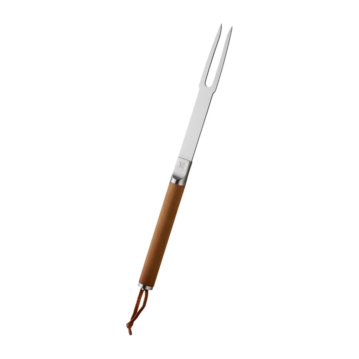 Norden grill fork - Stainless steel-birch - Fiskars