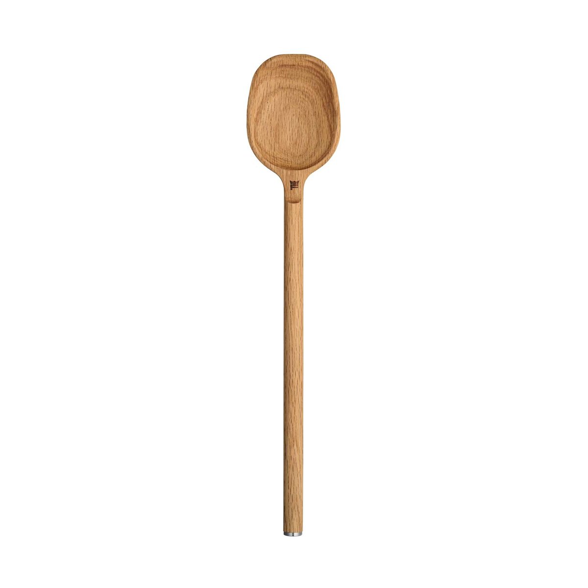 Fiskars Norden grill spoon Stainless steel-oak | Scandinavian Design | Spoons, scoops & ladles | Brown