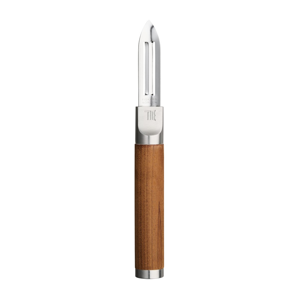 Fiskars Norden potato peeler Stainless steel-birch | Scandinavian Design | Peelers | Silver-coloured