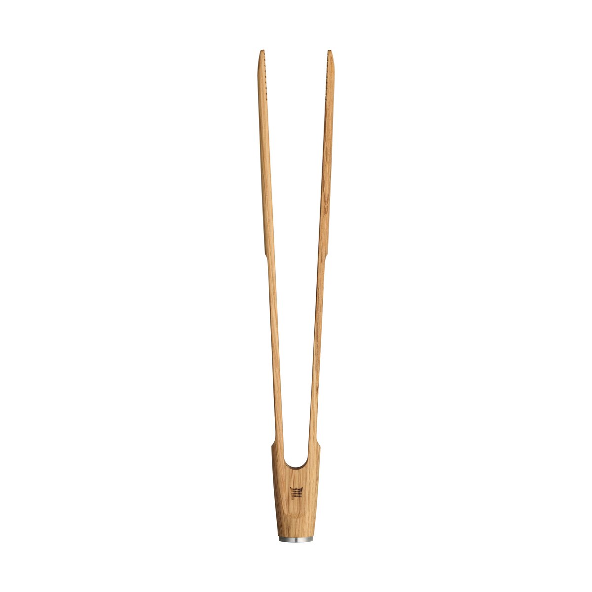 Fiskars Norden tongs Oak-stainless steel | Scandinavian Design | Tongs & turners | Brown
